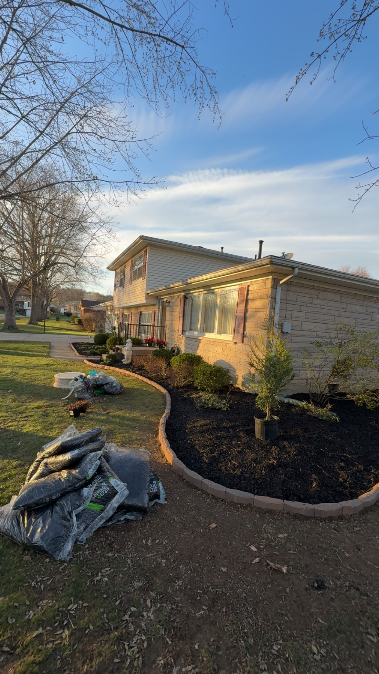 Landscaping project